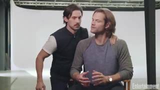 Milo Ventimiglia interrupts Jared Padalecki’s interview during the Gilmore Girls cover shoot [upl. by Mosira]