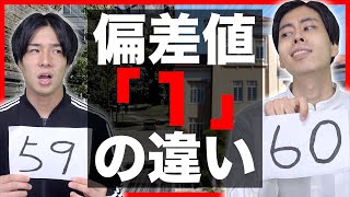 【大学】偏差値が｢1｣だけ違うと、何が変わるのか？【受験就職活動】 [upl. by Thistle676]