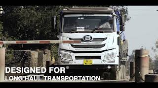 Blue Energy Motors LNG Trucks acing Fly Ash Transportation [upl. by Genovera657]