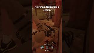 How to main Lesion like a champ in R6 rainbowsixsiege gaming shorts [upl. by Ahselaf318]