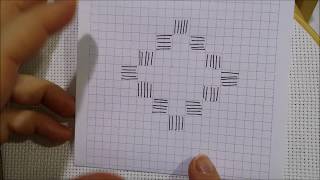 Hardanger preparazione base  Tutorial ricamo a mano [upl. by Heywood]