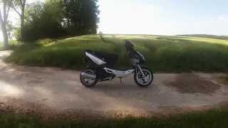 Roller Soundanlage Soundsystem  Rex iMola 125ccm  GoPro  HD [upl. by Eleirbag132]