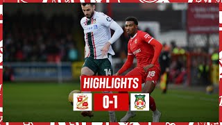 Match Highlights Swindon Town vs Wrexham [upl. by Airotkciv195]