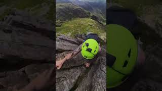 Cneifion Arete 360 cneifionarete tryfan glyders insta360 mountaineering [upl. by Celio]