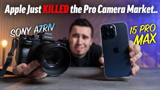 iPhone 15 Pro Max Camera Review  RIP Pro Cameras 🤯 [upl. by Letsirc]