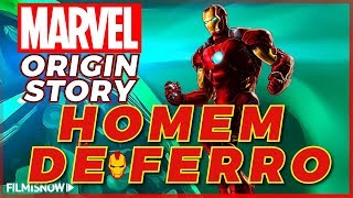 HOMEM DE FERRO Tony Stark  MARVEL ORIGINS [upl. by Rod969]