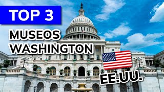 🥇 3 mejores MUSEOS de WASHINGTON DC para VISITAR [upl. by Capello]