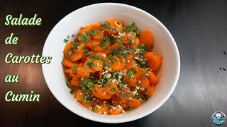 Recette SALADE de CAROTTES au CUMIN à la marocaine 🥕 😋 [upl. by Thistle]