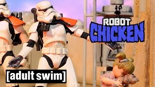 4 Classic Gary The Stormtrooper Moments  Robot Chicken Star Wars  Adult Swim [upl. by Amri]