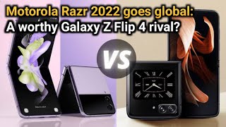 Motorola Razr 2022 goes global A worthy Galaxy Z Flip 4 rival [upl. by Sadonia691]