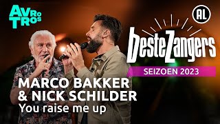 Marco Bakker amp Nick Schilder  You raise me up  Beste Zangers 2023 [upl. by Inal]