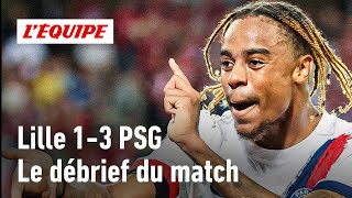 Lille 13 PSG  Le débrief du match dans LÉquipe du Soir [upl. by Oinotna]