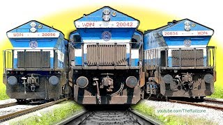 Difficult to Drive EMD Locomotives  Long Hood WDP4  Indian Railways 1 [upl. by Einned998]