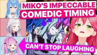 Mikos Impeccable Comedic Timing Feat Shion Aqua amp Suisei  Hololive Eng Subs [upl. by Relyhs56]