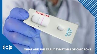 What are the early symptoms of Omicron variant of COVID19 Heres what one doctor has seen [upl. by Bakerman]