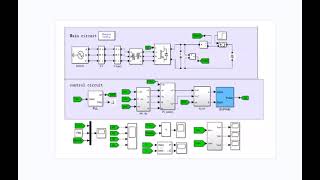 Simulation of three phase SVPWM rectifier voltage and current dual PI controlsimulink [upl. by Arret962]