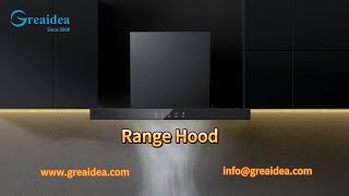 Range Hood  The whole process of installation and testing of Tshaped range hood [upl. by Redyr]