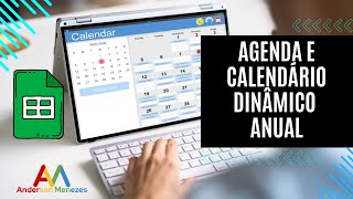 04 Como criar uma agenda e um calendário dinâmico anual no Planilhas Google 📊 [upl. by Jovi]