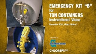 BDVD How to Use the Chlorine Institute Emergency Kit quotBquot for Chlorine Ton Containers [upl. by Yrelav876]