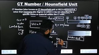 CT Number  Hounsfield Unit  CT Scan  Part13  In Hindi [upl. by Einama]