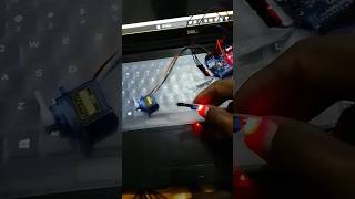 Arduino project using servo motor with ir sensor electronicsproject [upl. by Ricoriki]