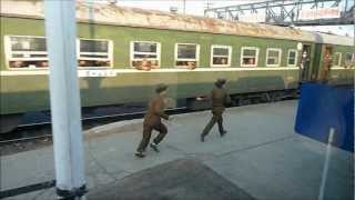 Inside North Korea by an American Tourist  Part 1 of 4 HD TRAIN PORTION [upl. by Luthanen106]