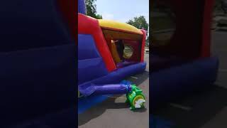 Grandson Laham at a Bouncy house on 161 [upl. by Anihcak]