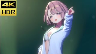 4K HDR【学マス】有村 麻央  キミとセミブルー ライブステージ 最高設定【学園アイドルマスター MV】 [upl. by Atselec577]