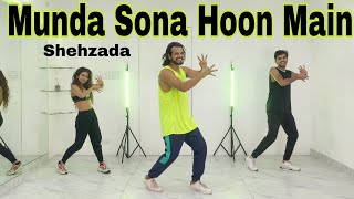 Munda Sona Hoon Main  Shehzada  Fitness Dance  Zumba  Akshay Jain Choreo mundasonahoonmain [upl. by Aihseyk527]