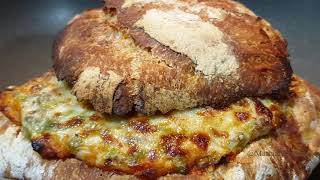 Pane ripieno Tonno e alghe Pão recheado Atum [upl. by Cerracchio]