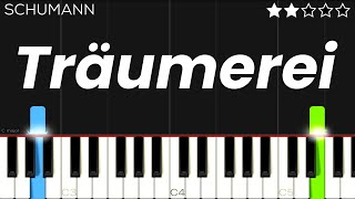 Schumann  quotTräumereiquot  EASY Piano Tutorial [upl. by Asseralc]