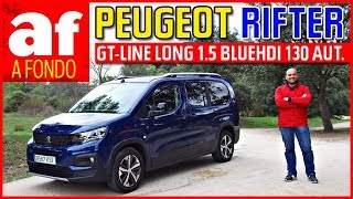 Peugeot Rifter Long  Review y prueba [upl. by Udale96]