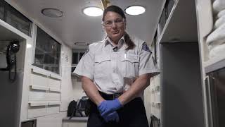 Medic One Ambulance Tour featuring Paramedic Kelli Martin [upl. by Leima12]