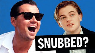 8 Times Leonardo DiCaprio GOT SNUBBED For an Oscar Throwback [upl. by Ecirtaeb12]