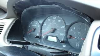 19982002 Honda Accord Cluster Gauge Removal [upl. by Arevle]