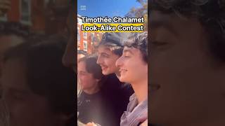 Timothée Chalamet LookAlike Contest [upl. by Marfe]