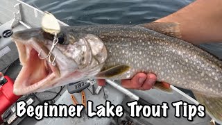 Beginner Lake Trout Fishing Tips From Kayak or Boat [upl. by Annet]