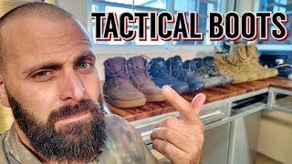 Tactical Boots Explained  Modern Combat Footwear Pt 3 [upl. by Florette138]