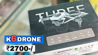 K6 Drone Available Now  Best Drone Under 3000 [upl. by Drarej]