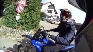 Kurven schneiden ist sau gefährlich motovlog [upl. by Derron]