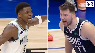 Luka Doncic amp Anthony Edwards Micd Up for Game 1 of WCF  2024 NBA Playoffs [upl. by Ebanreb]