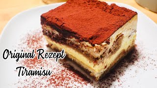 🇮🇹 Das einfachste Tiramisu Rezept 🇮🇹ohne Alkohol  mit Ei  Italienisches Original Rezept [upl. by Aip]