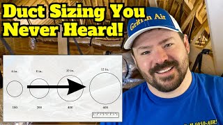 Duct Sizing Explained  Why Ducts are undersized sometimes [upl. by Lauder]