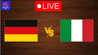 Live Germany vs Italy  FIVB Volleyball Womens Nations League 2024  Live Play By Play Scoreboard [upl. by Ethelda]