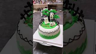 Greencake cake decorating cake shortsfeed trending viralvideo prank [upl. by Ynor771]