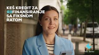 Keš kredit za refinansiranje Mobi Banke  TVC [upl. by Caughey]