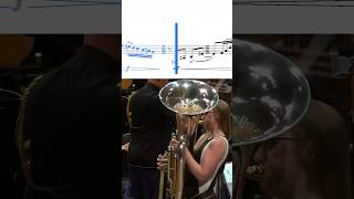 The cleanest tuba solo  Carol Jantsch perfoms “Amaia” concerto [upl. by Rai879]