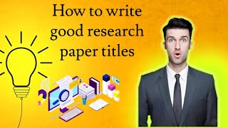 How to Create a Powerful Research Title  Amharic Tutorial [upl. by Adneral]