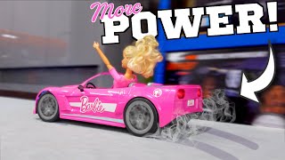 Overpowering A Barbie RC Car  Dads Guide [upl. by Neall]