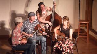 Foghorn Stringband at the Laurel Theater quotHell Hold to my Handquot [upl. by Ylrehs]